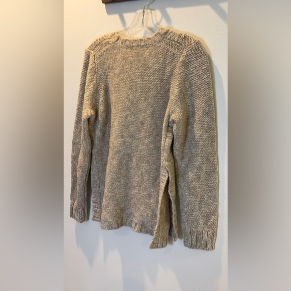 Madewell size M sweater Firelight Marled Pullover Marled Flax  EUC - Picture 5 of 7